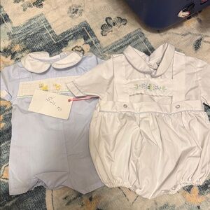 2 newborn outfits